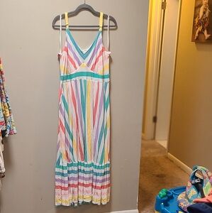 Torrid Multicolor Striped Top